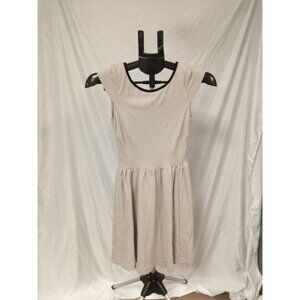 H&M Women's Grey Black Mini Dress Size Extra Small